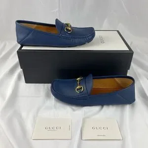 Gucci | Shoes | Gucci Calfskin Hebron Horse Bit Loafer  display picture 1